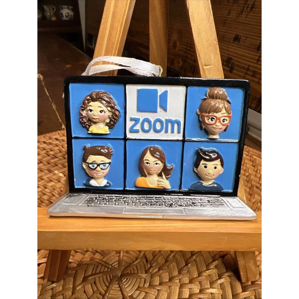 Macys Holiday Lane “Zoom meeting” Ornament Collectible 2021
